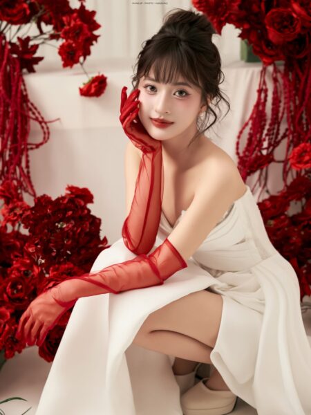Chân dung cô dâu với phong cách makeup tự nhiên tại CamStudio
